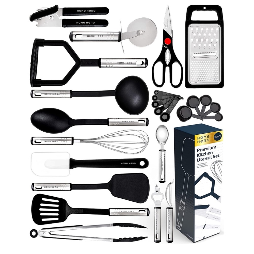 25pc Kitchen Utensil Set- home